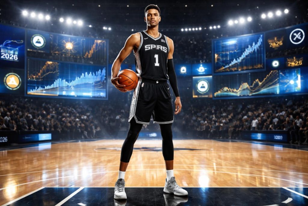 découvrez le salaire estimé de victor wembanyama en nba pour l'année 2026, incluant ses revenus de contrat, bonus et sponsors.